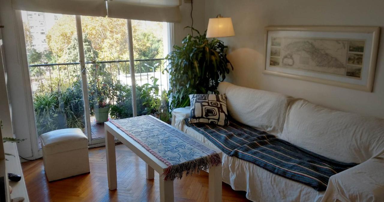 Apartmán Depto 2 Ambientes Muy Luminoso Con Wifi Y Vista A La Plaza Buenos Aires Exteriér fotografie