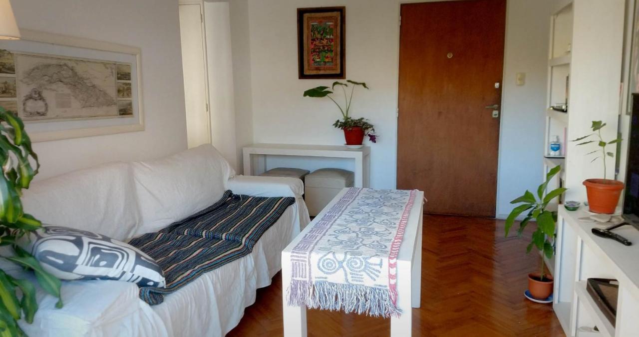 Apartmán Depto 2 Ambientes Muy Luminoso Con Wifi Y Vista A La Plaza Buenos Aires Exteriér fotografie